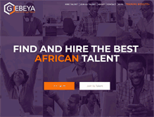 Tablet Screenshot of gebeya.com
